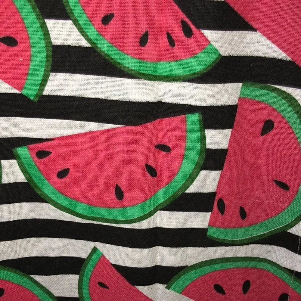 Mabelle Home Collection Watermelon Print Cotton Apron